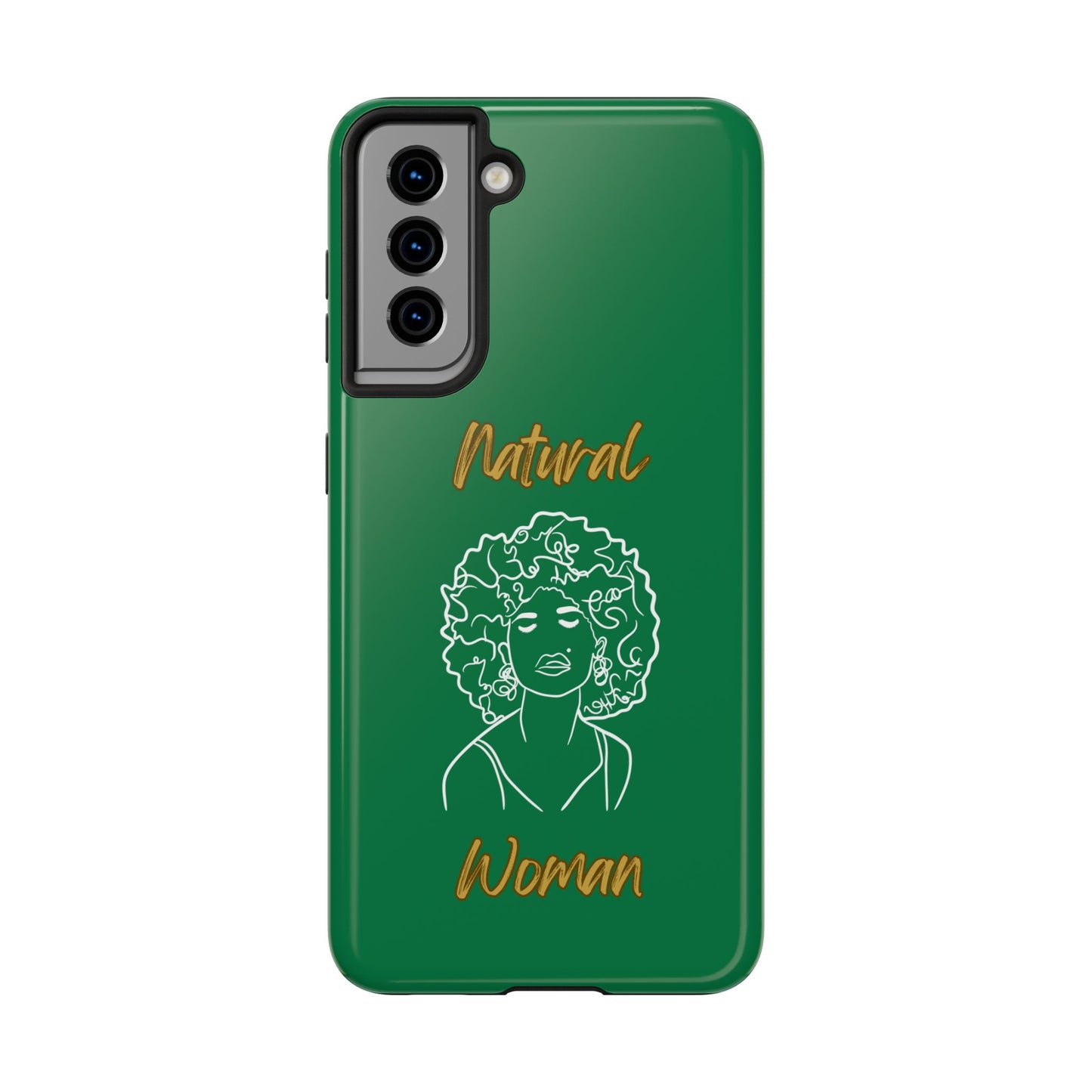 Natural Woman All About Me (WL)Tough Phone Cases DARK GREEN