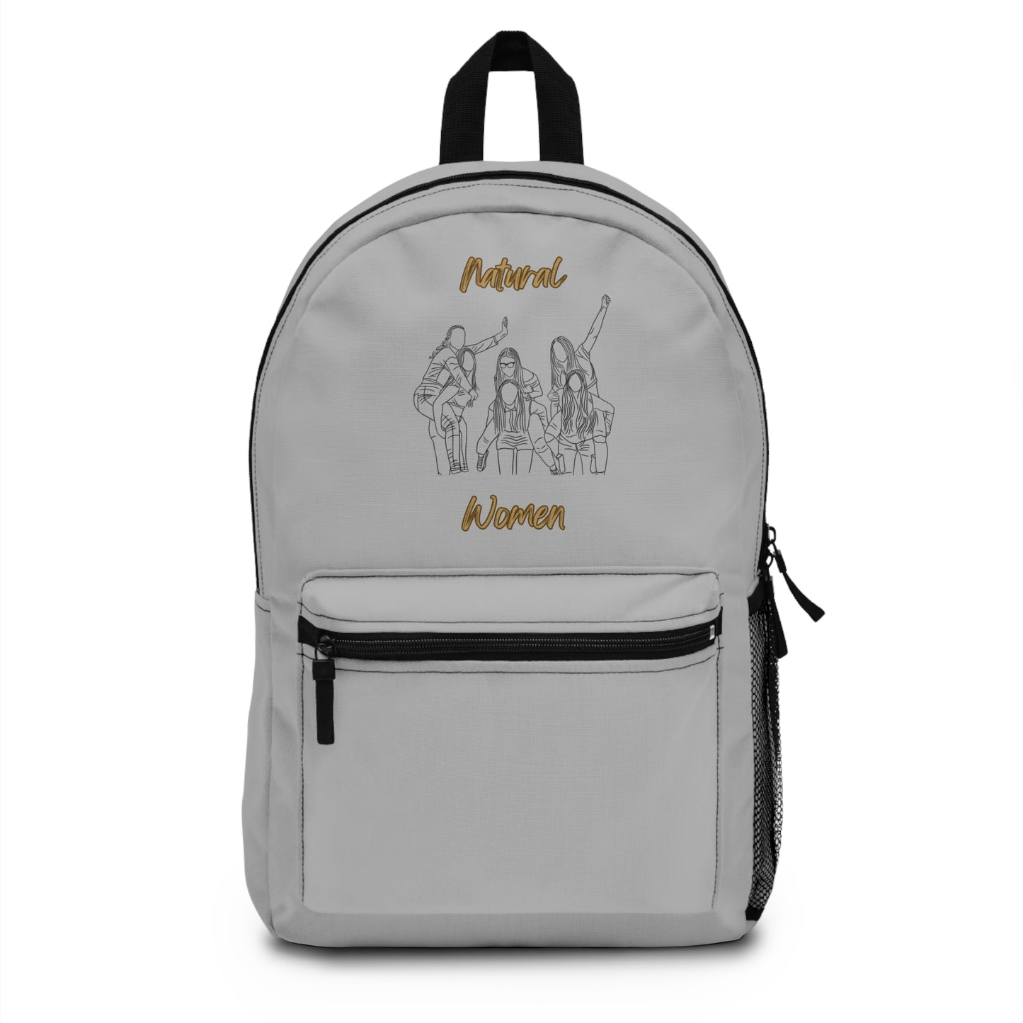 Natural Women Piggy Back (BL) Backpack LIGHT GREY
