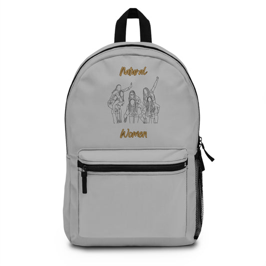 Natural Women Piggy Back (BL) Backpack LIGHT GREY