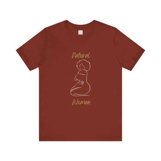 Natural Woman Hug (WL) Short Sleeve T-Shirt