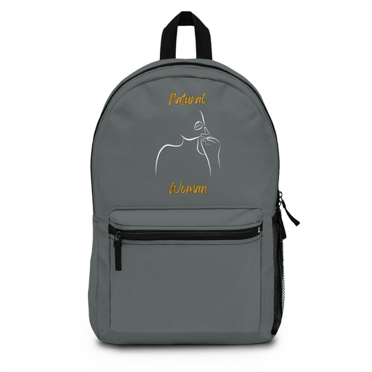Natural Woman Chin Up (WL) Backpack DARK GREY