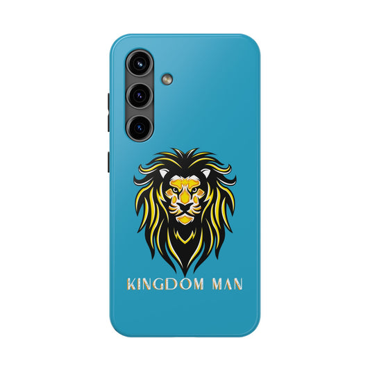 Kingdom Man (White-Gold Label) Tough Phone Case TURQUOISE