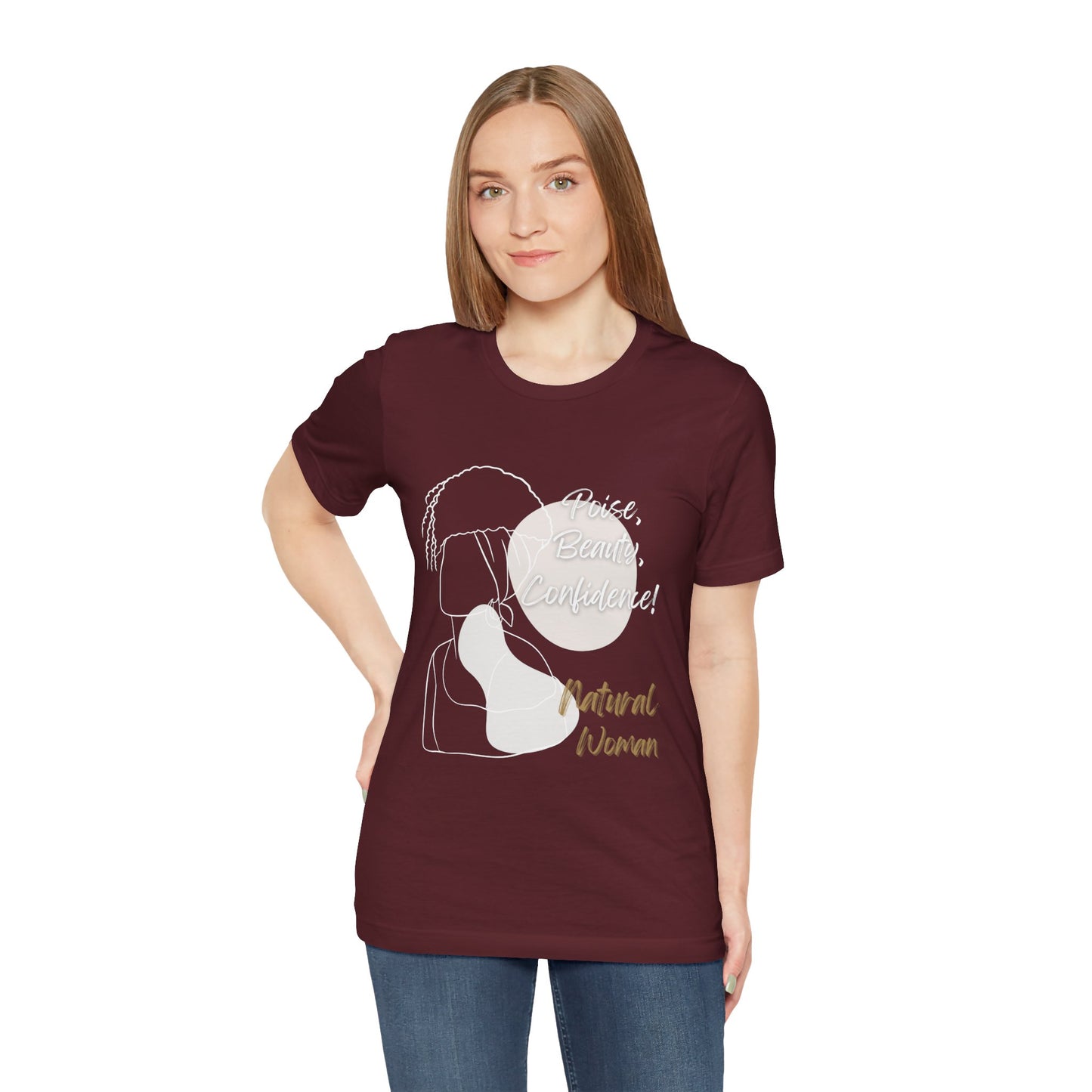 Natural Woman Puff (WL) Short Sleeve T-Shirt