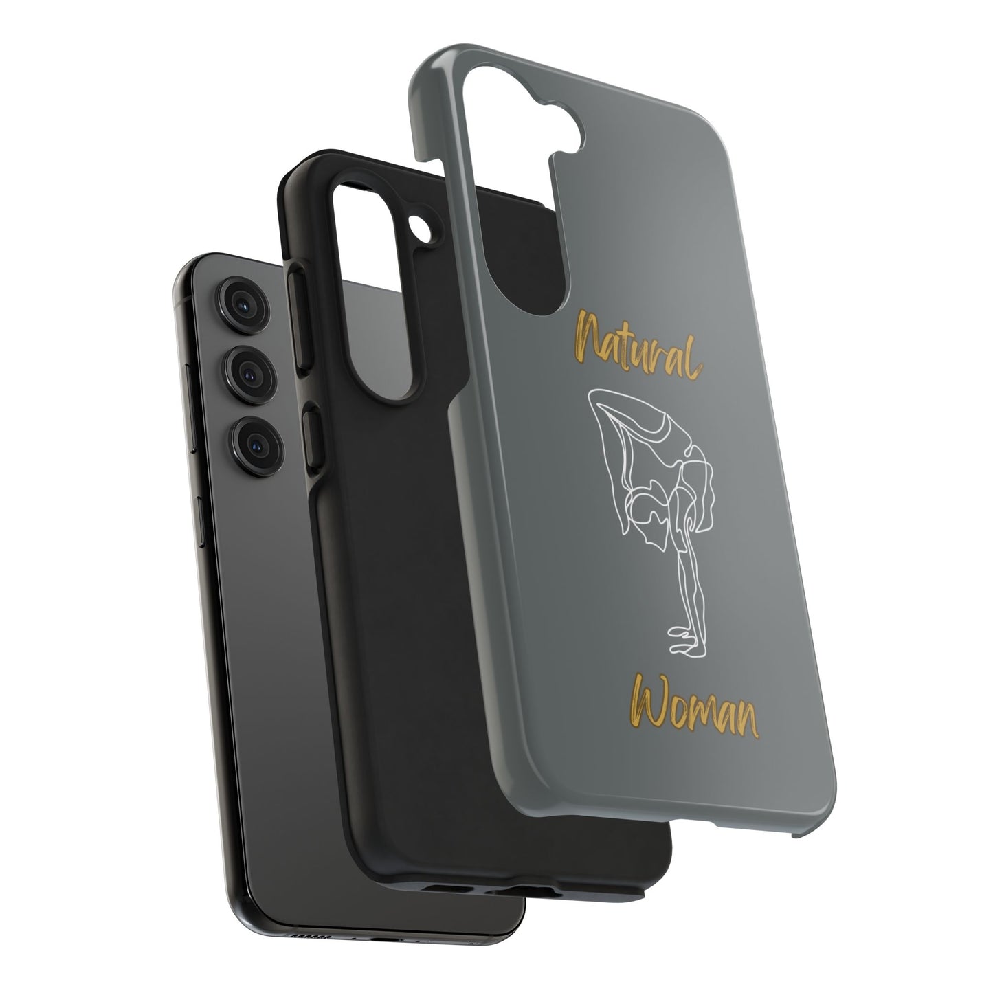 Natural Woman Flexible (WL)Tough Phone Cases DARK GREY