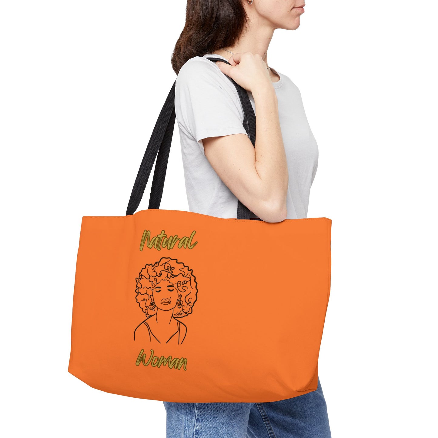 Natural Woman All About Me (BL) Weekender Tote Bag CRUSTA