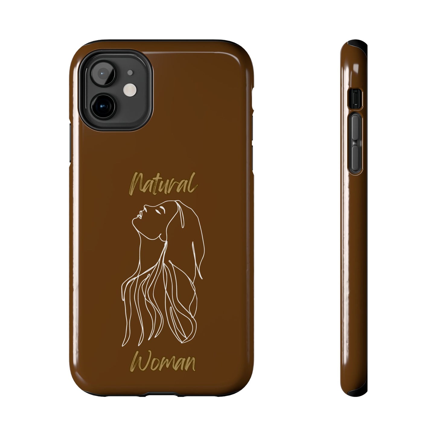 Natural Woman Appreciation (WL)Tough Phone Cases BROWN