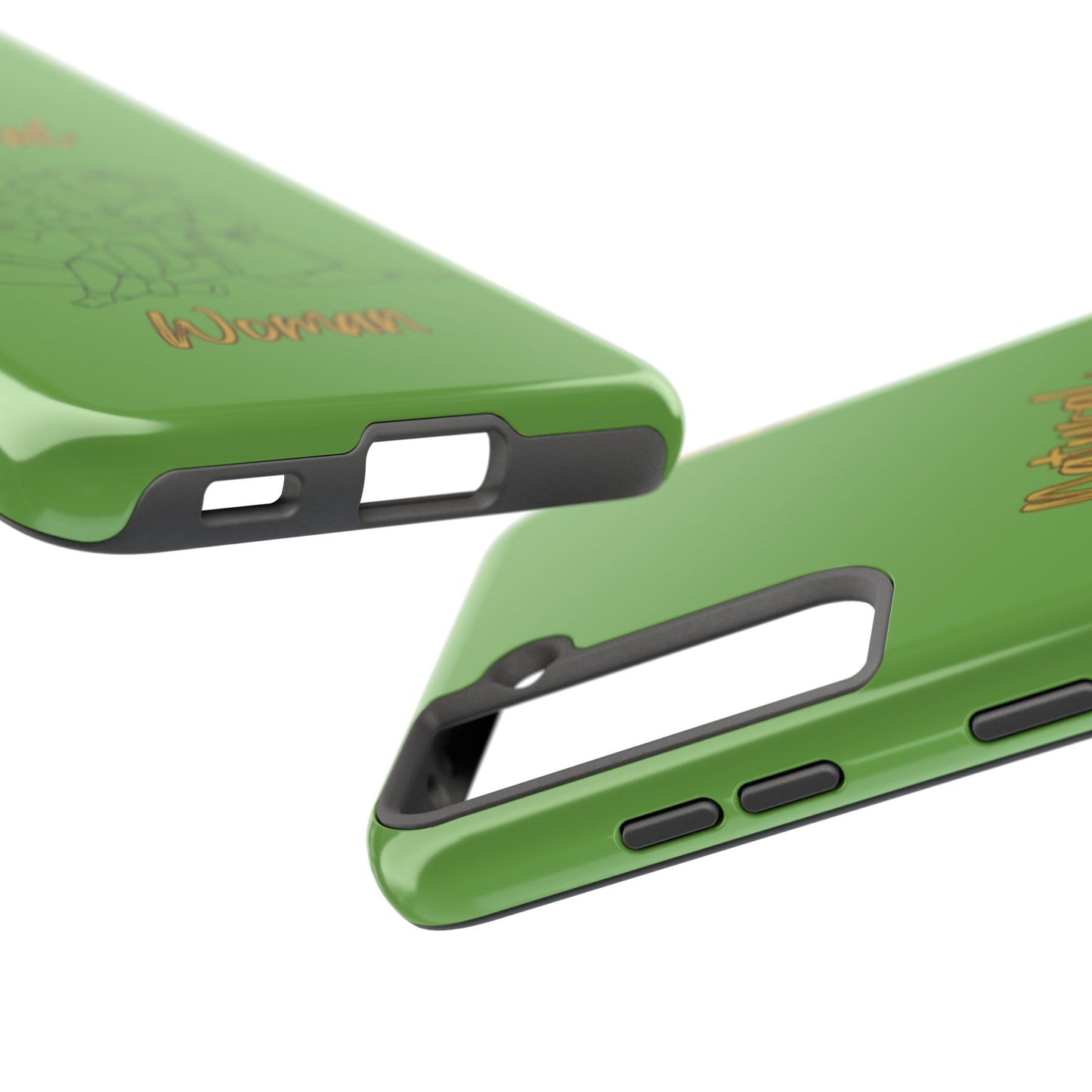 Natural Woman Bear Hugs (BL) Tough Phone Cases GREEN