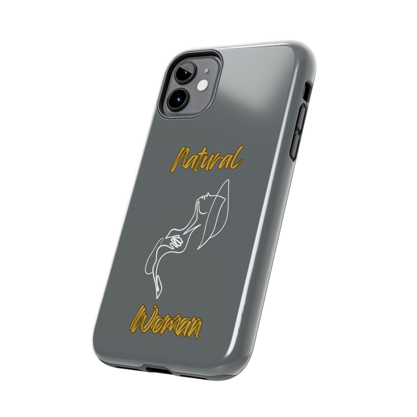 Natural Woman Free (WL)Tough Phone Cases DARK GREY