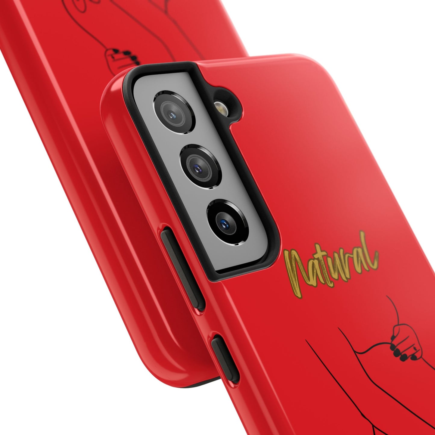 Natural Woman Loved In & Out (BL)Tough Phone Cases RED