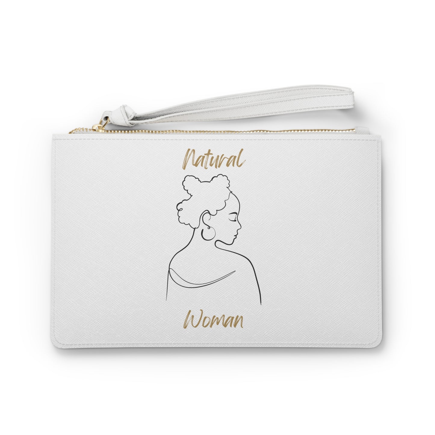 Natural Woman Twist (BL) Clutch Bag WHITE