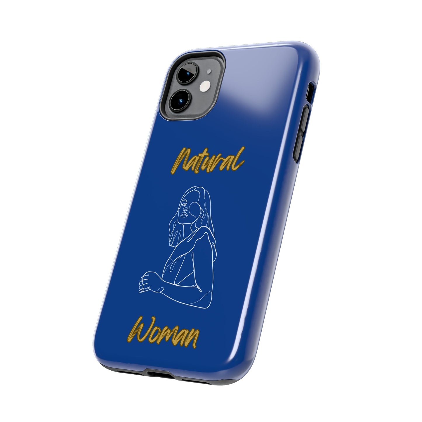 Natural Woman Care Free (WL)Tough Phone Cases DARK BLUE