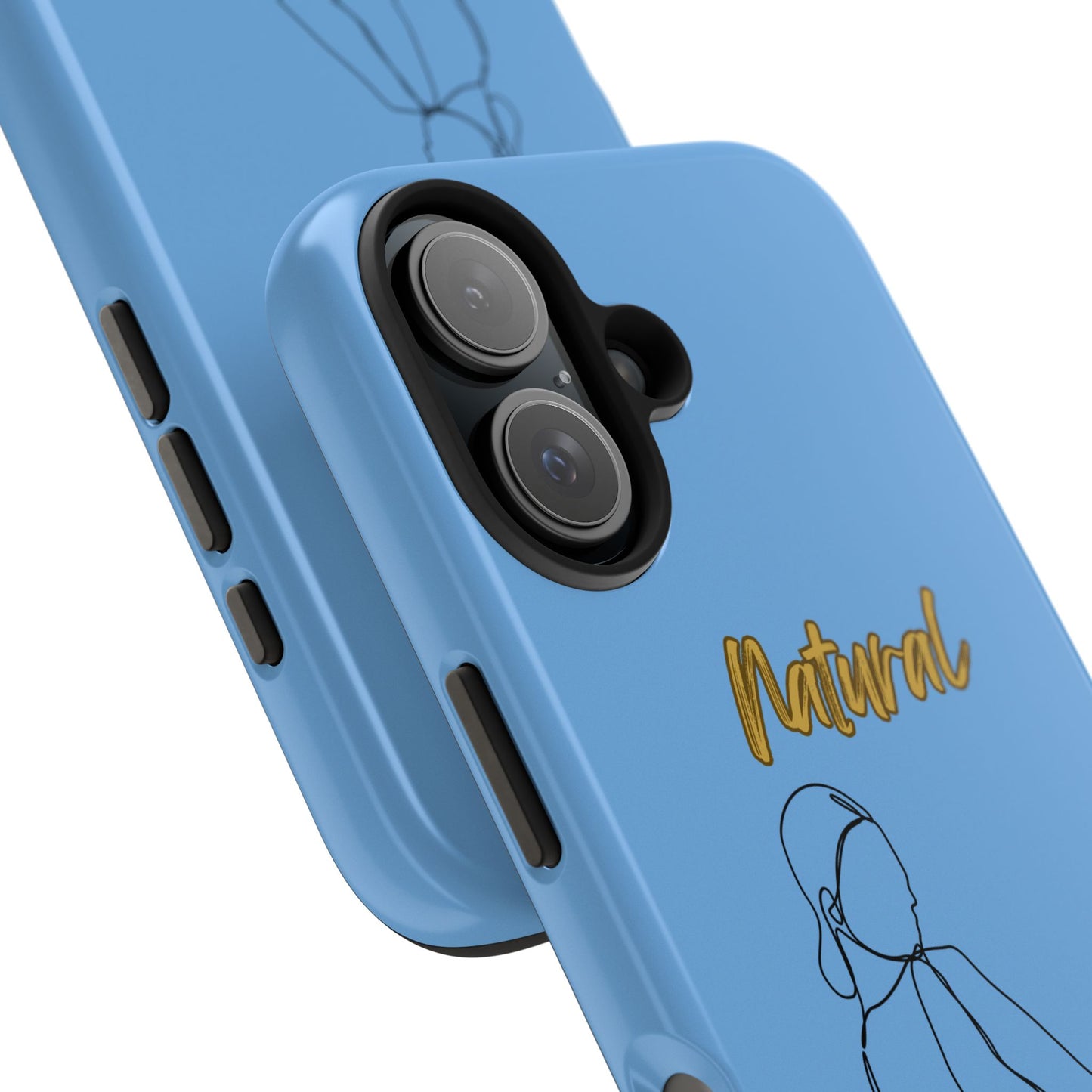 Natural Woman Hands Free (BL)Tough Phone Cases LIGHT BLUE