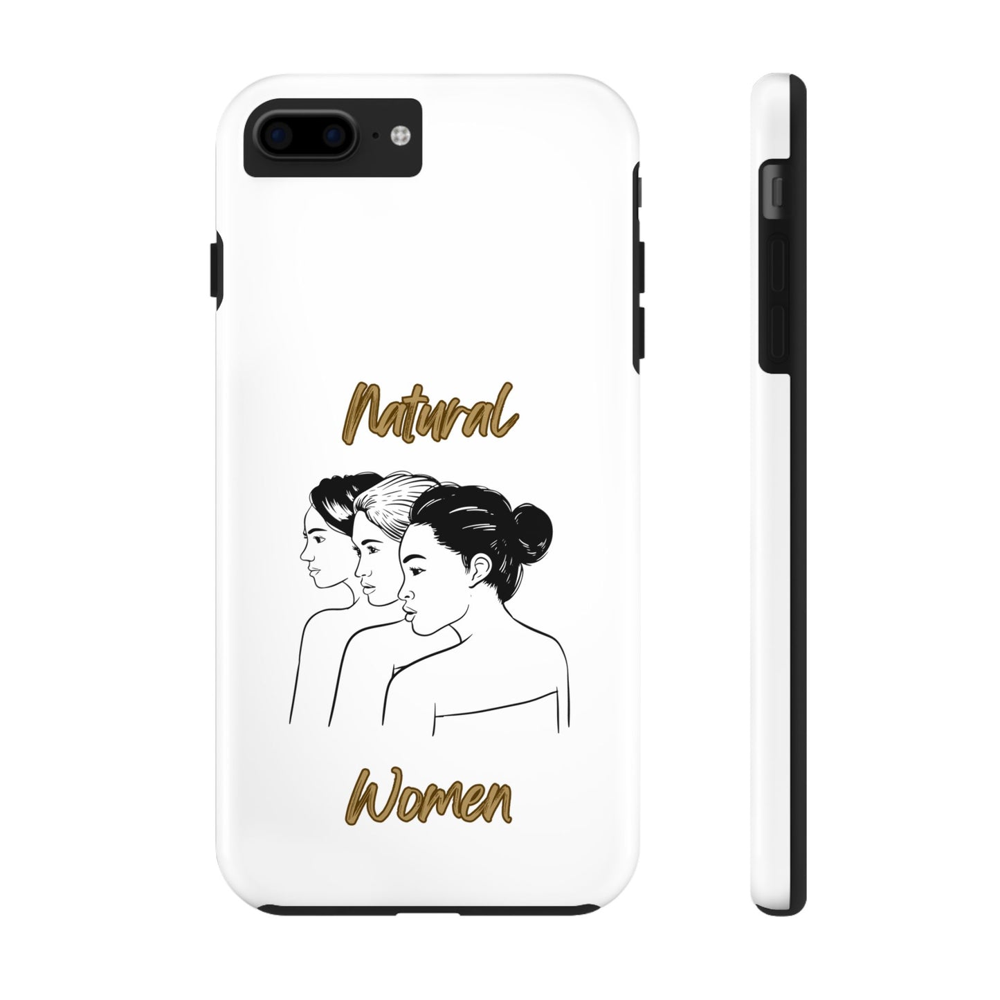 Natural Woman United Friends (BL)Tough Phone Cases WHITE