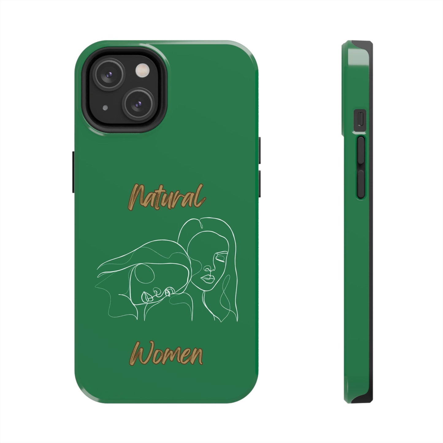 Natural Woman Sisters (WL)Tough Phone Cases DARK GREEN