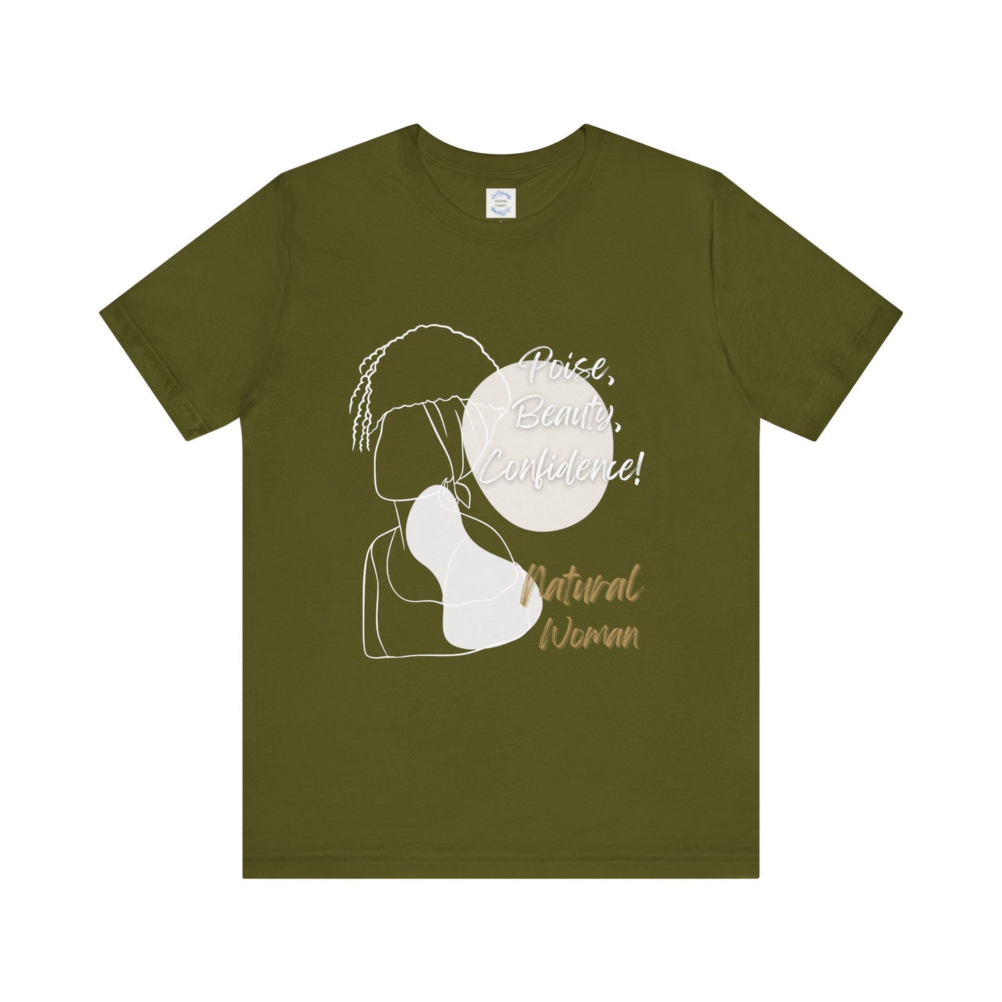 Natural Woman Puff (WL) Short Sleeve T-Shirt