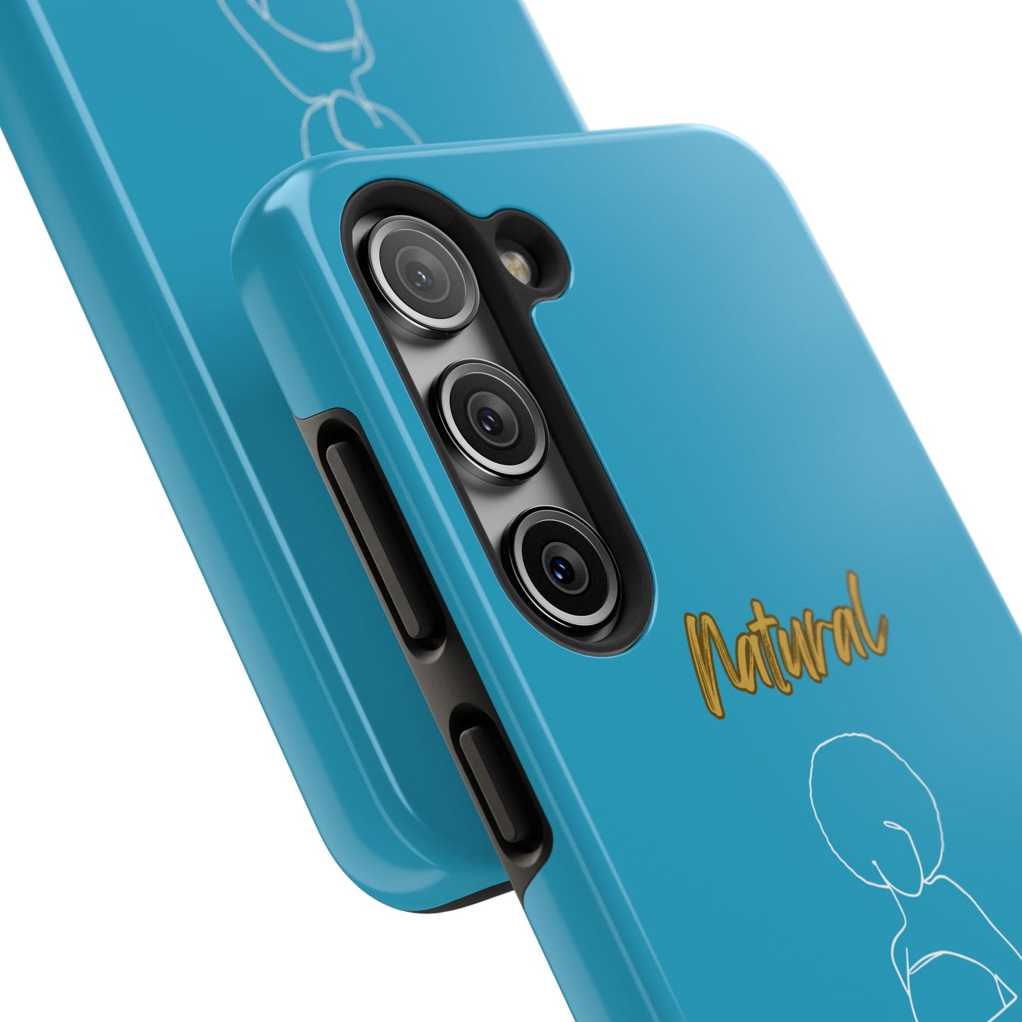 Natural Woman Sho Nuff (WL)Tough Phone Cases TURQUOISE