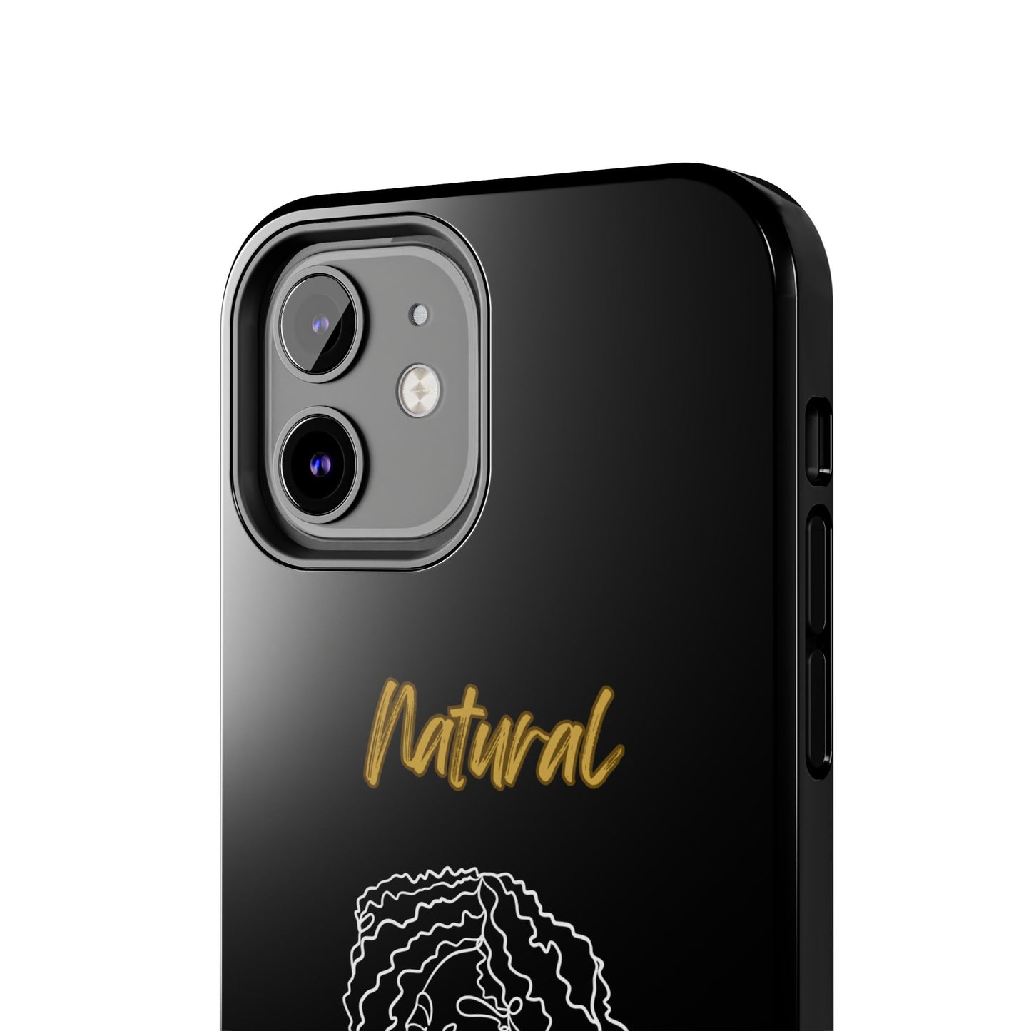 Natural Woman Naturally Me (WL)Tough Phone Cases BLACK