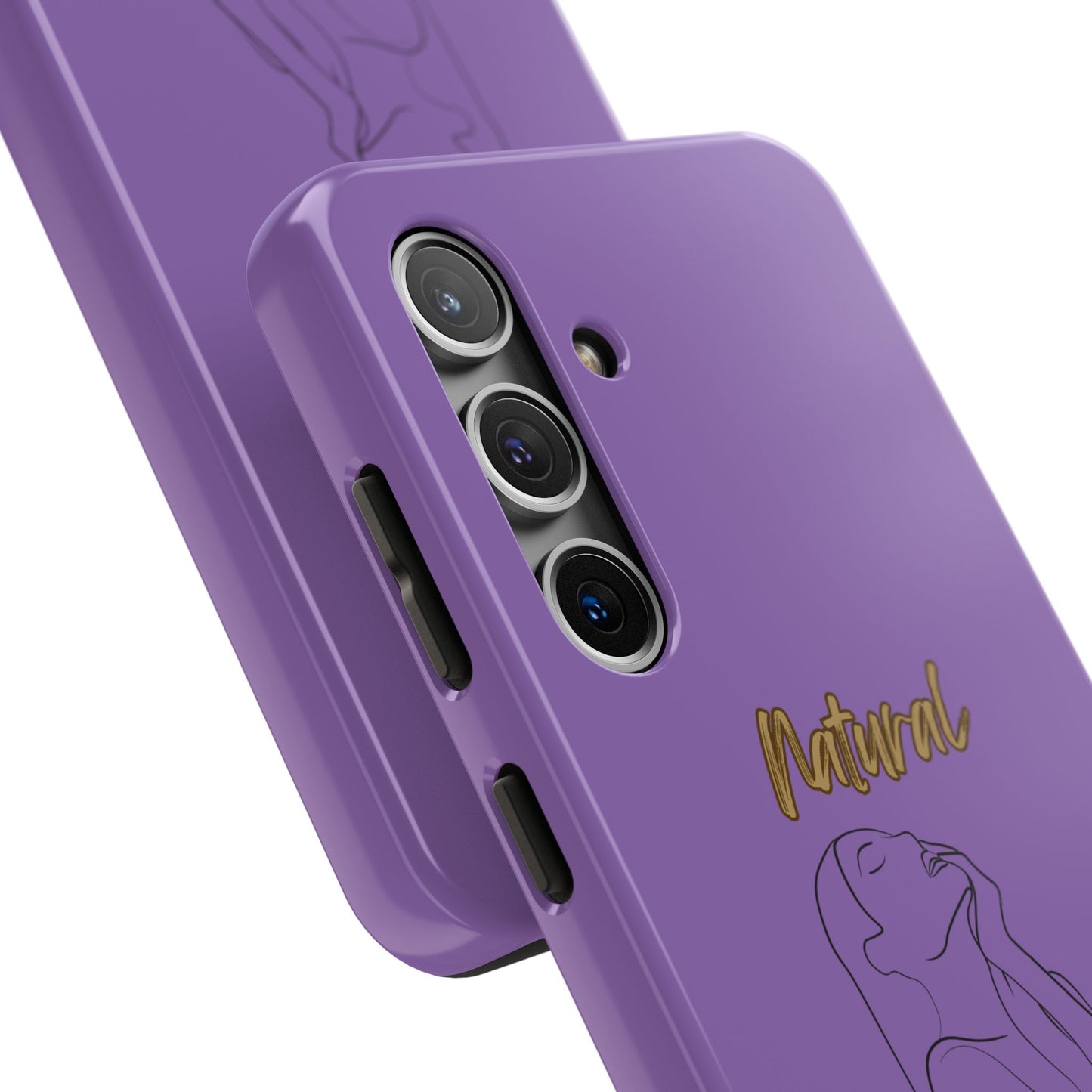 Natural Woman Thank You (BL) Tough Phone Cases LIGHT PURPLE