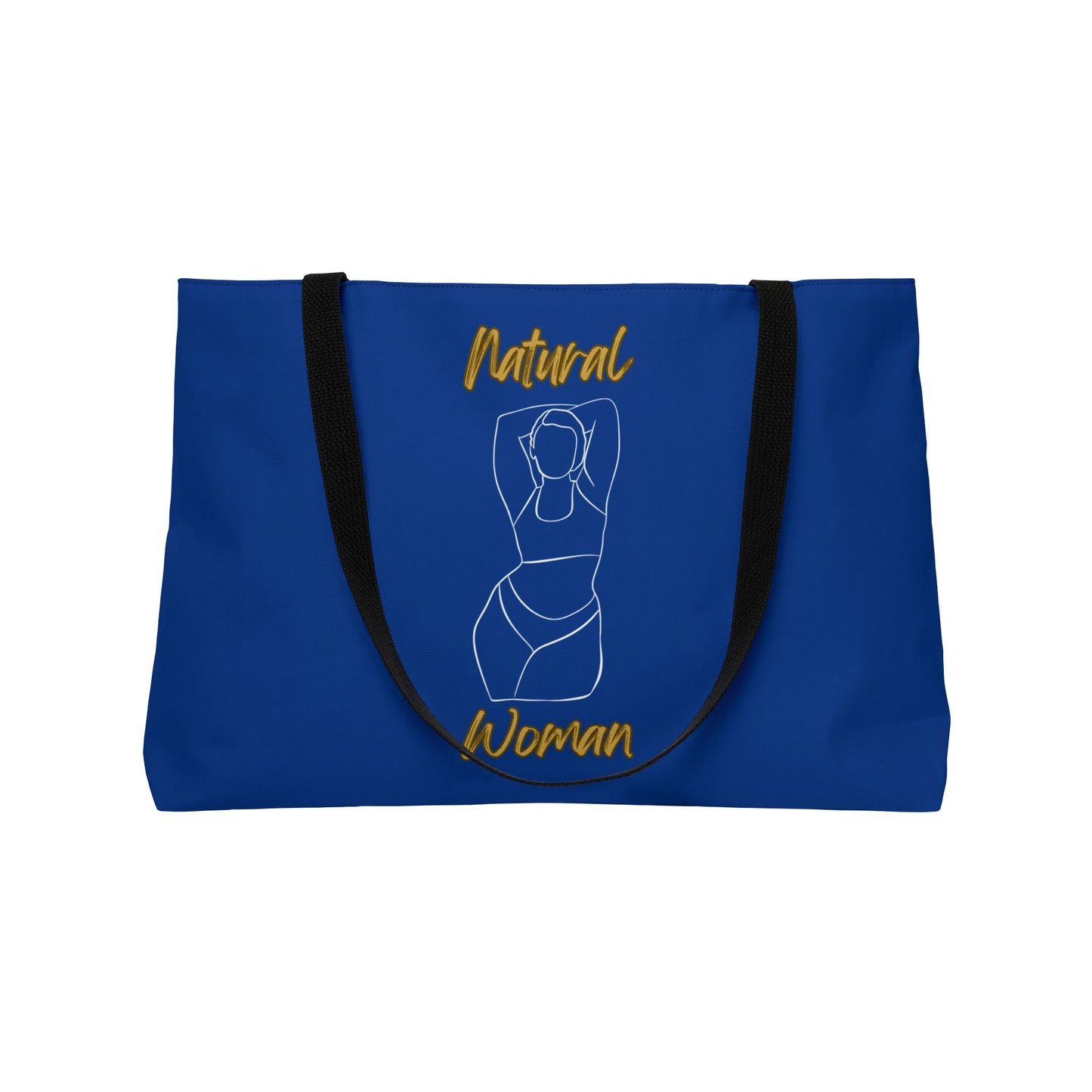Natural Woman I Love Me (WL) Weekender Tote Bag DARK BLUE