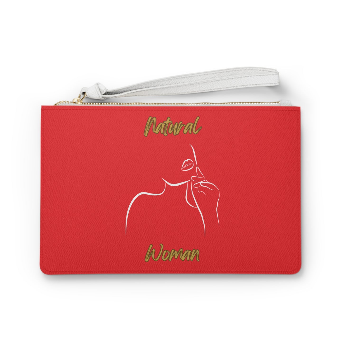 Natural Woman Chin Up (WL) Clutch Bag RED