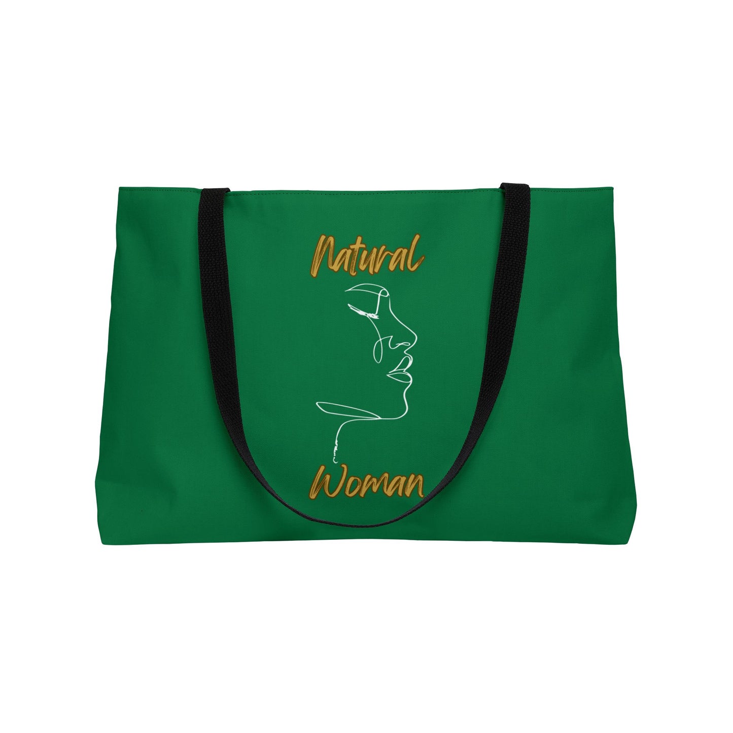 Natural Woman Timeless (WL) Weekender Tote Bag DARK GREEN