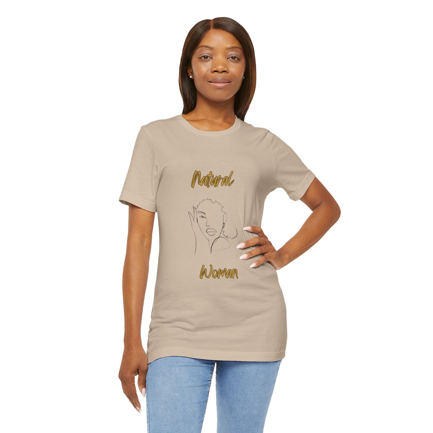 Natural Woman Let's Be Friends (BL) Short Sleeve T-Shirt
