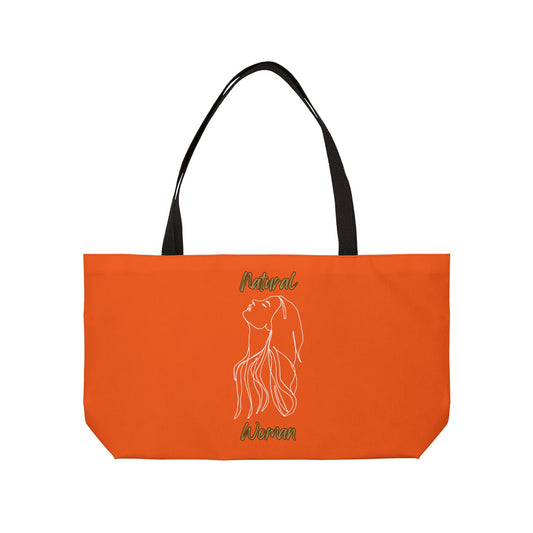 Natural Woman Appreciation (WL) WeekenderTote Bag ORANGE