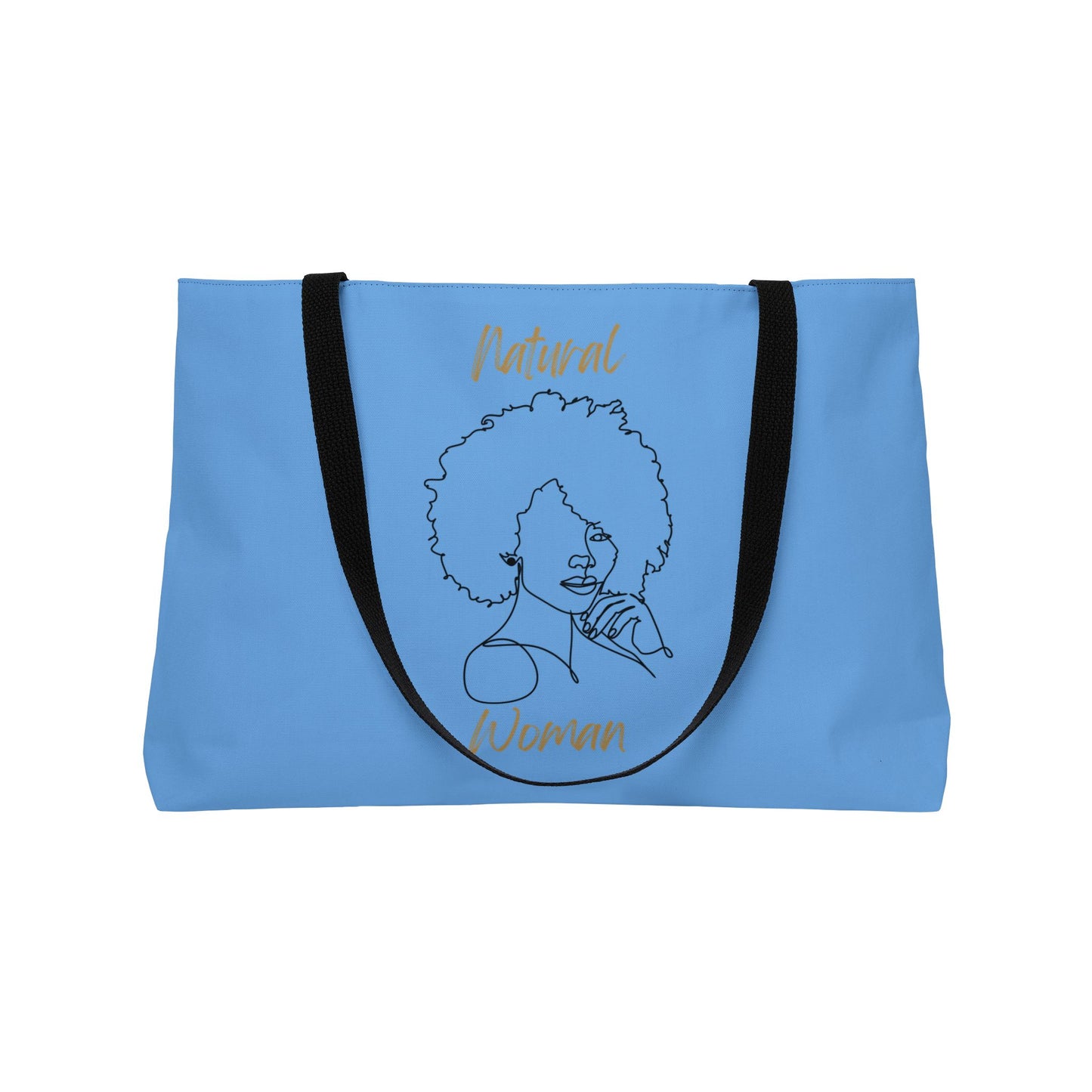 Natural Woman The Look (BL) Weekender Tote Bag LIGHT BLUE