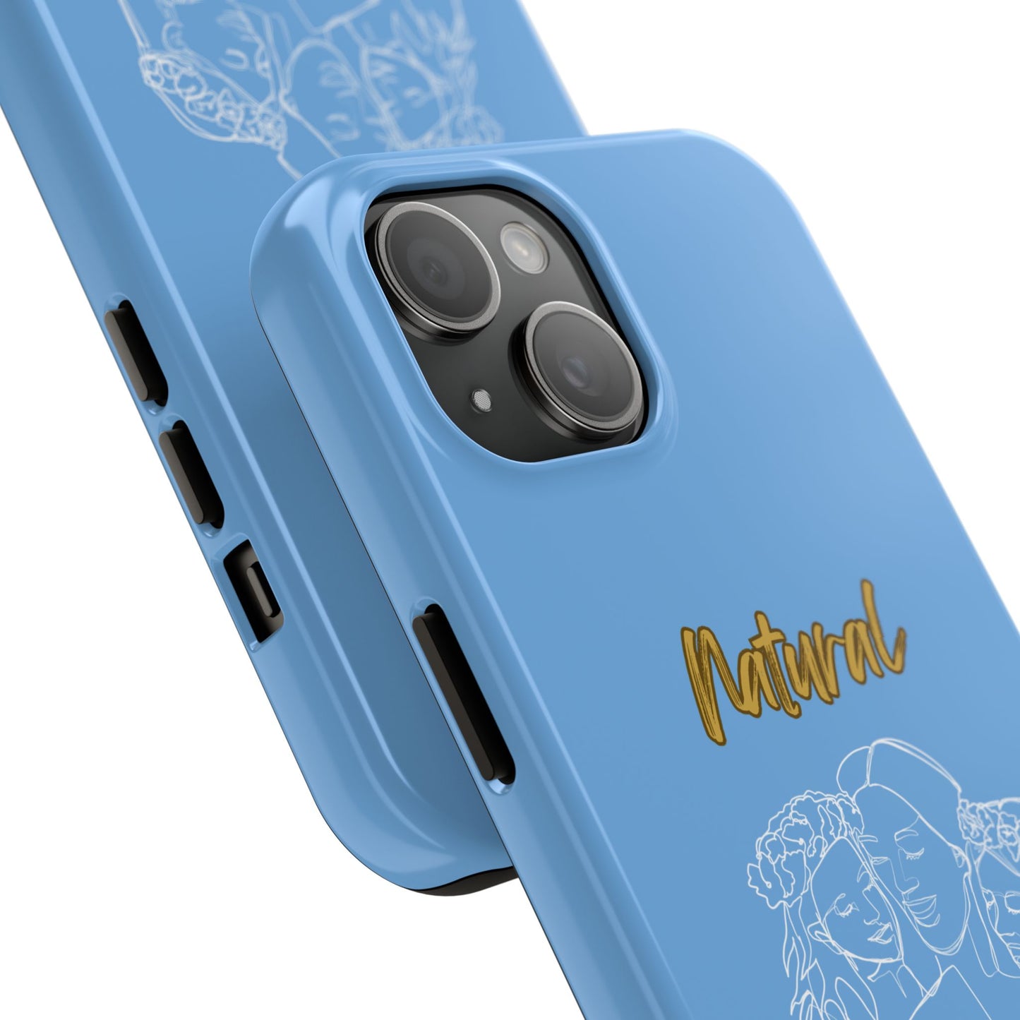 Natural Woman Me & My Girls (WL)Tough Phone Cases LIGHT BLUE