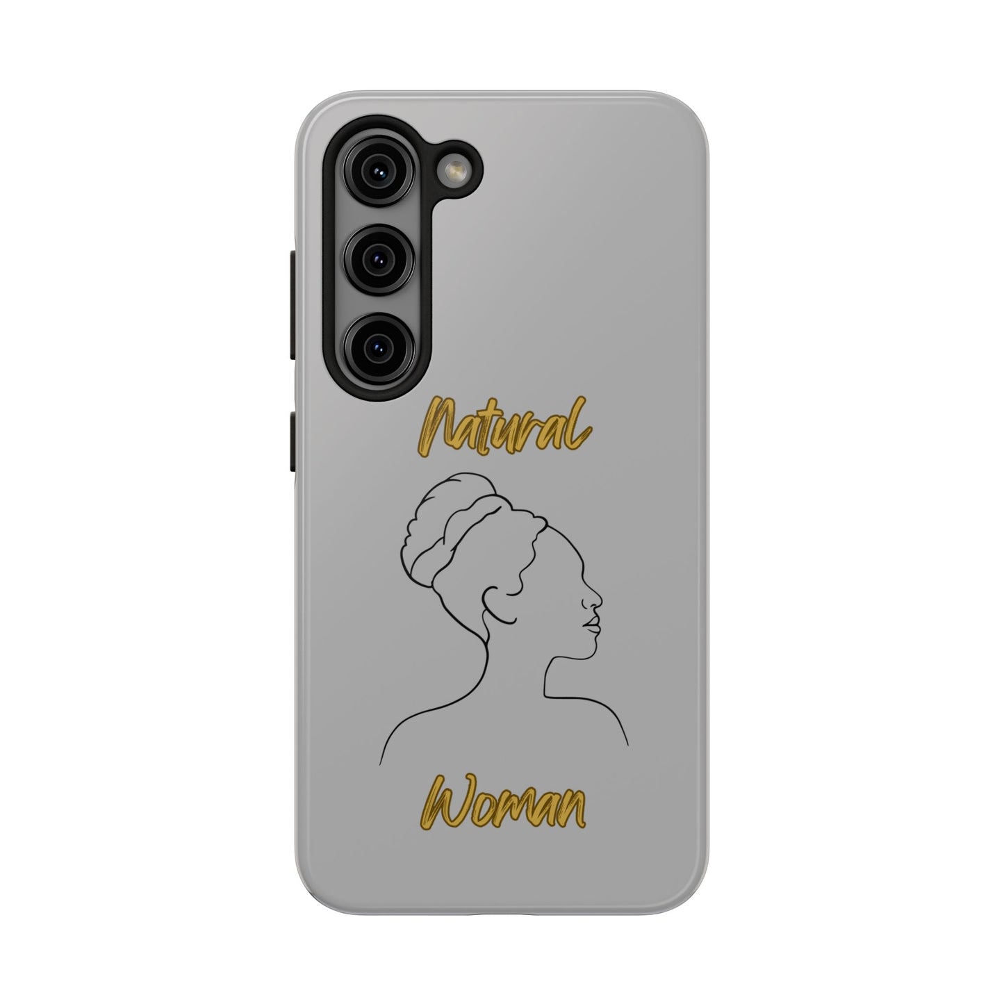 Natural Woman Mixed (BL)Tough Phone Cases LIGHT GREY