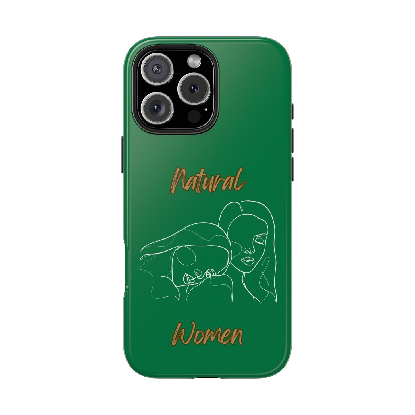 Natural Woman Sisters (WL)Tough Phone Cases DARK GREEN