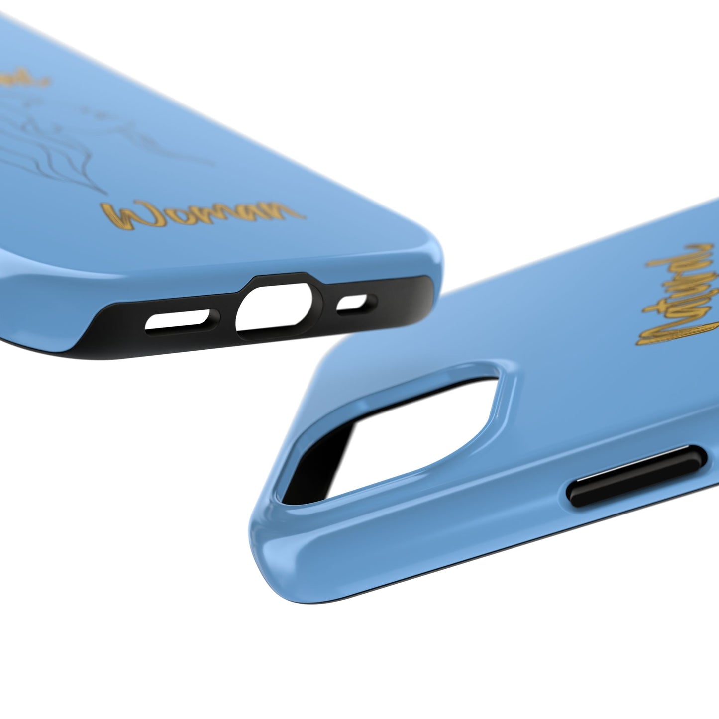 Natural Woman Breeze On Face (BL)Tough Phone Cases LIGHT BLUE