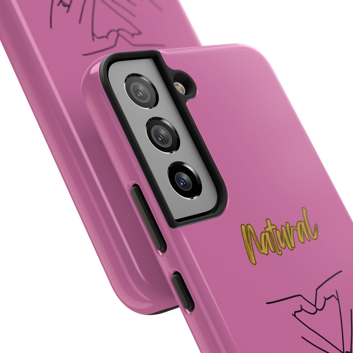 Natural Woman I Love You (BL)Tough Phone Cases LIGHT PINK