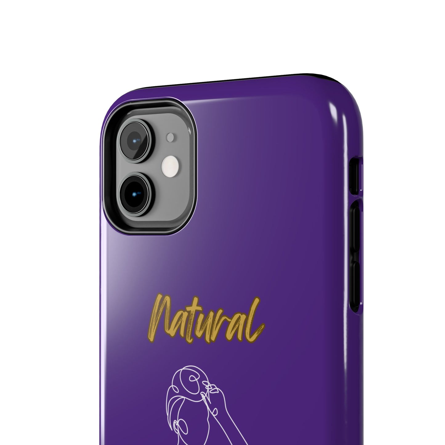 Natural Woman Style (WL)Tough Phone Cases PURPLE