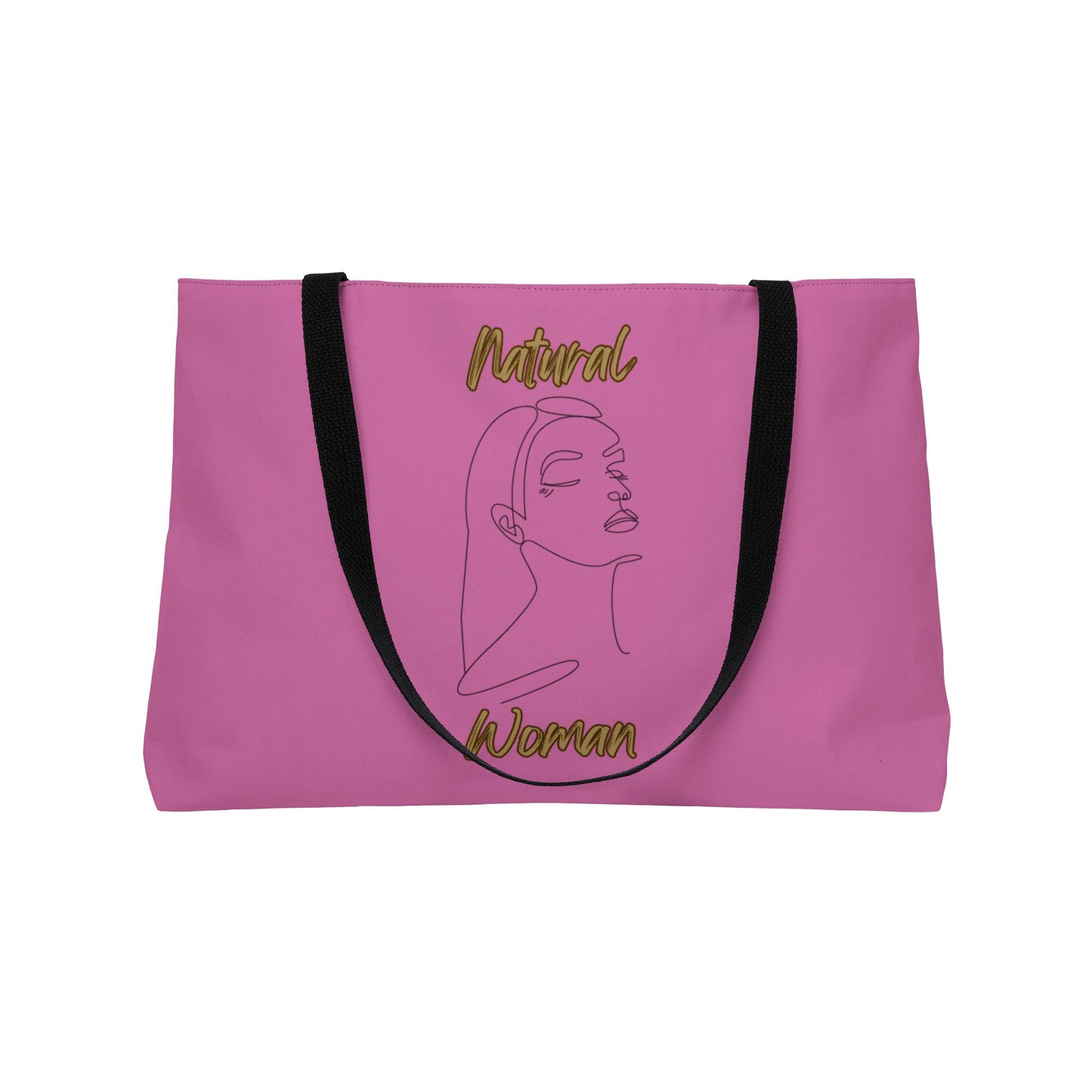 Natural Woman Calm (BL) Weekender Tote Bag LIGHT PINK