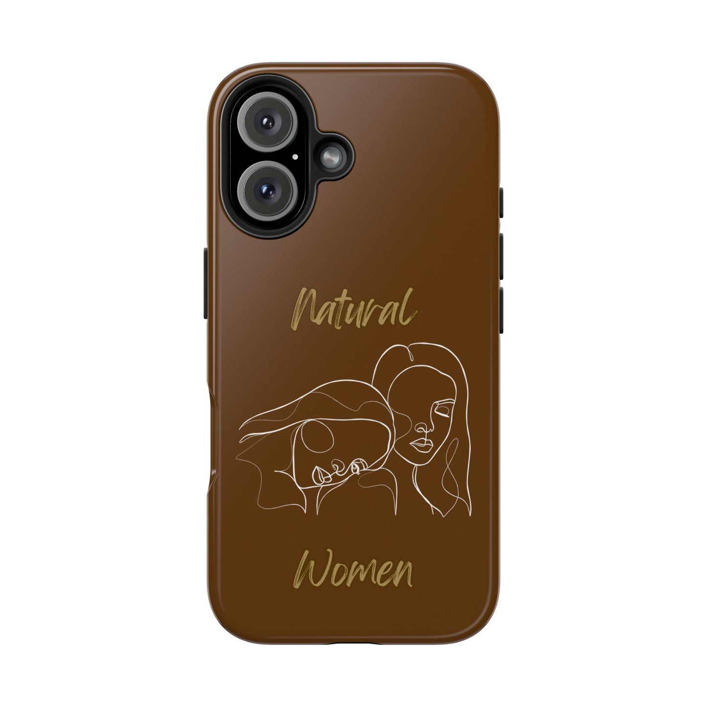 Natural Woman Sisters (WL)Tough Phone Cases BROWN