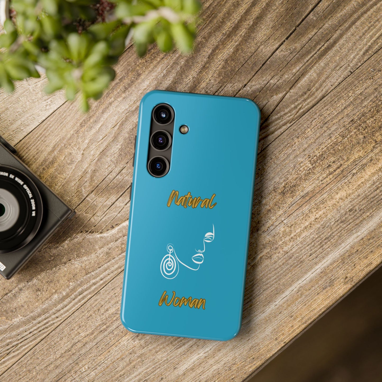 Natural Woman Music In My Soul (WL)Tough Phone Cases TURQUOISE