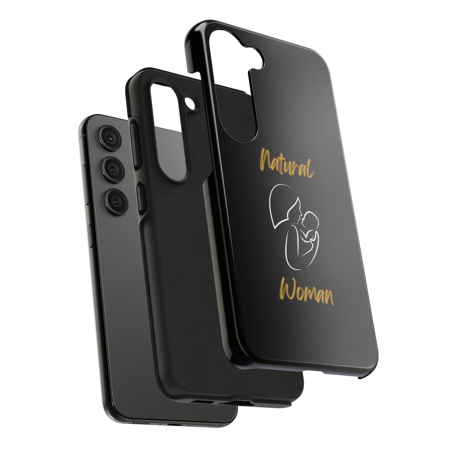 Natural Woman Long Awaited (WL)Tough Phone Cases BLACK