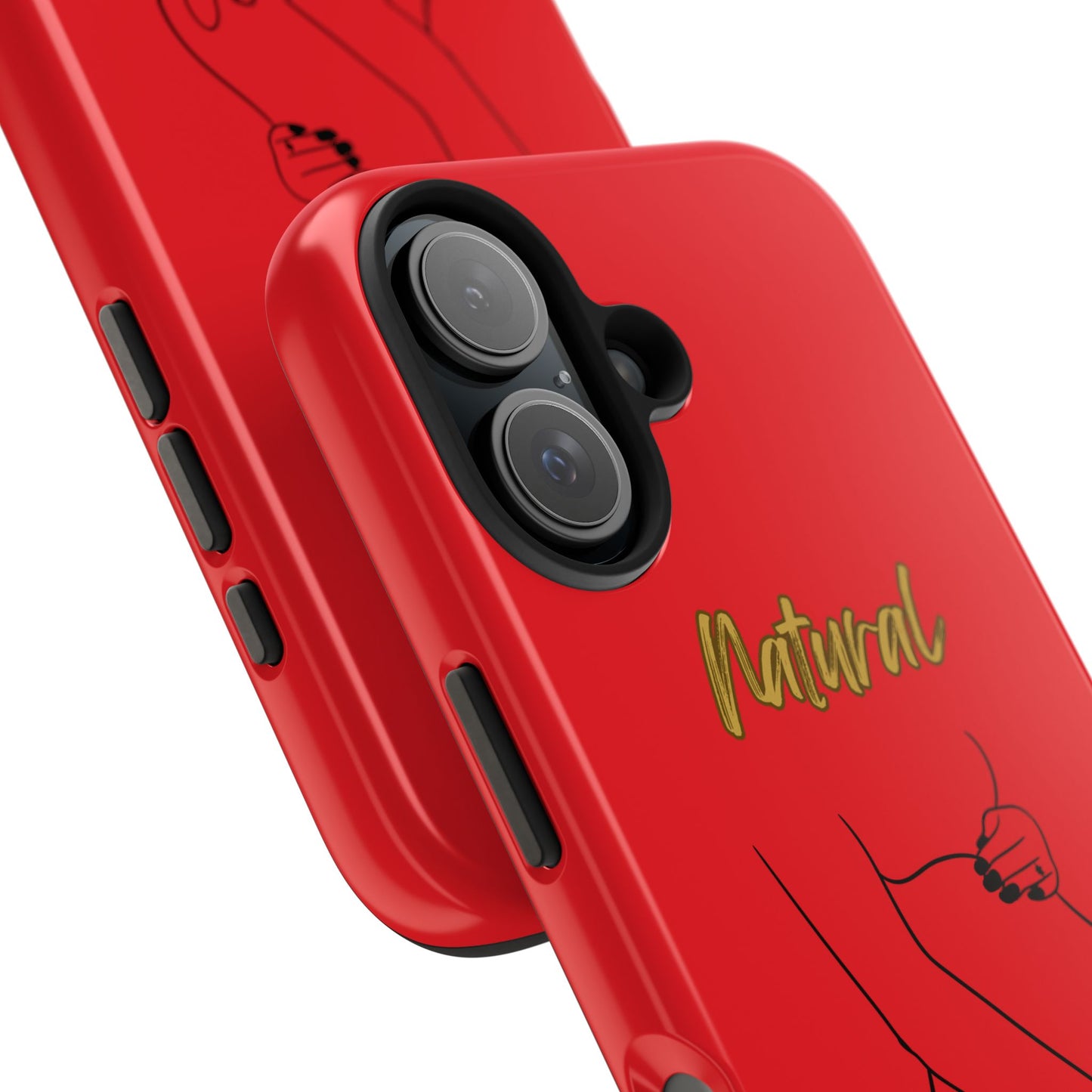 Natural Woman Loved In & Out (BL)Tough Phone Cases RED
