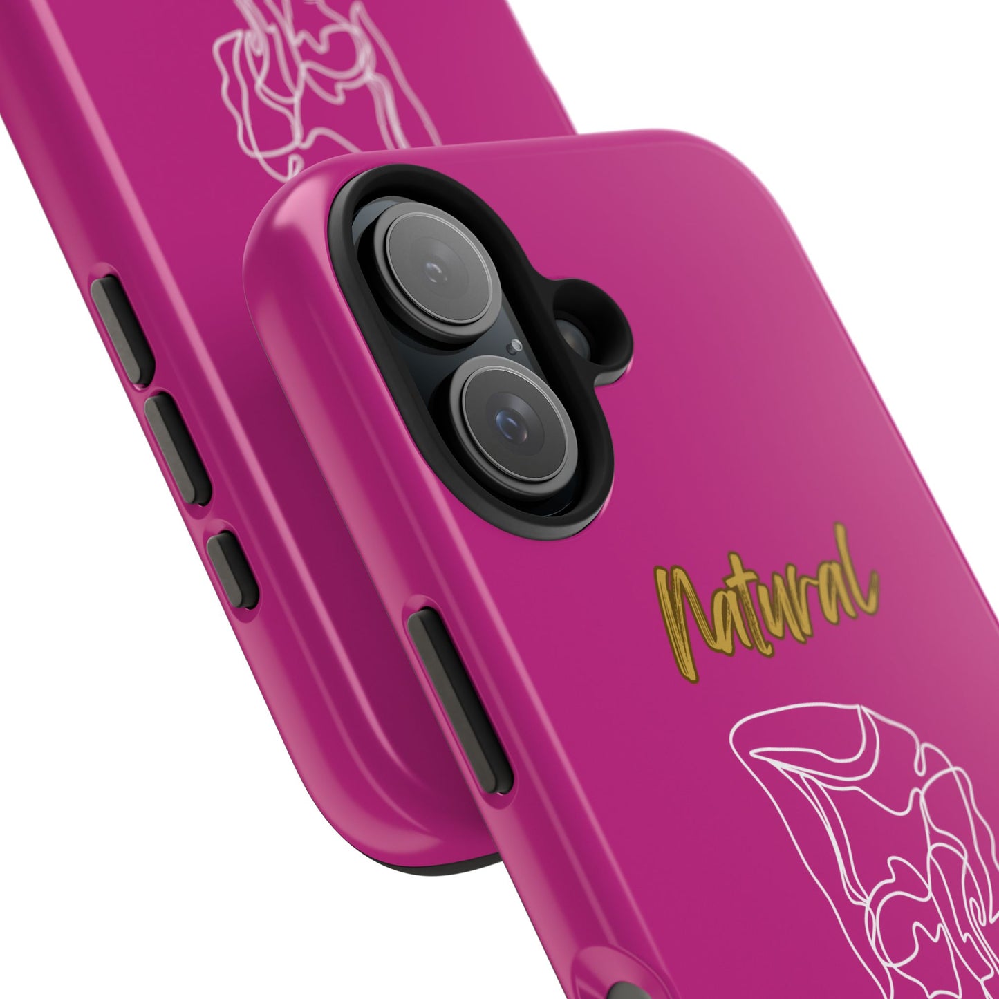 Natural Woman Flexible (WL)Tough Phone Cases PINK