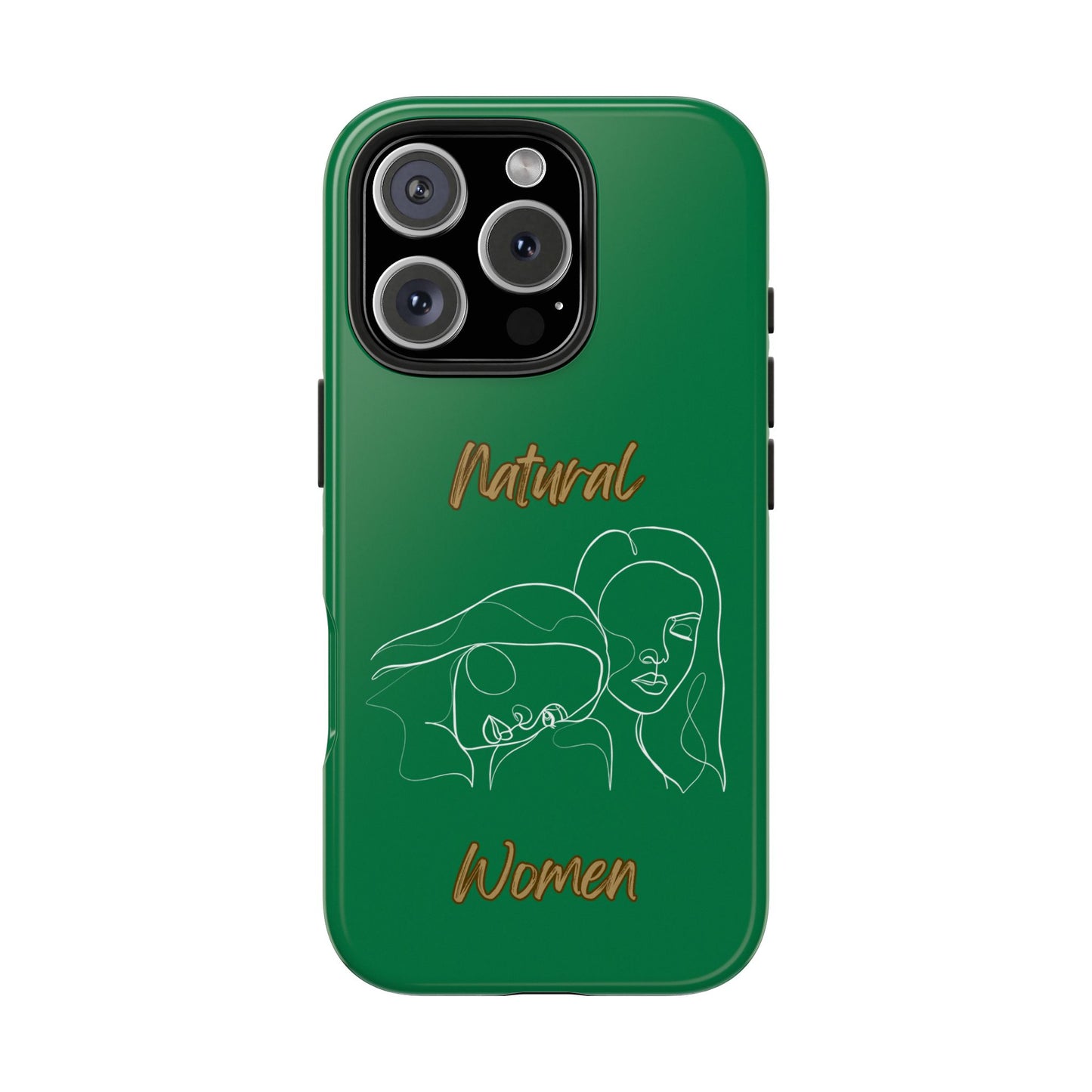 Natural Woman Sisters (WL)Tough Phone Cases DARK GREEN