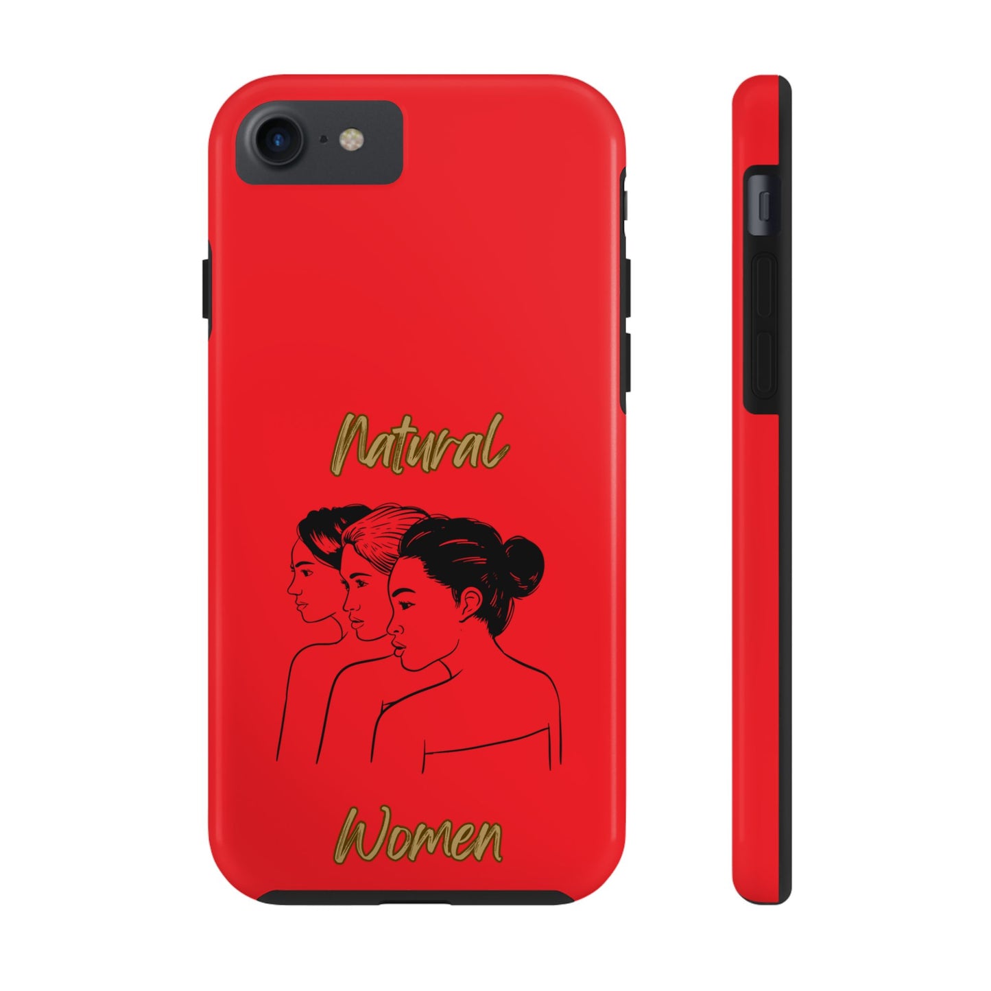 Natural Woman United Friends (BL)Tough Phone Cases RED