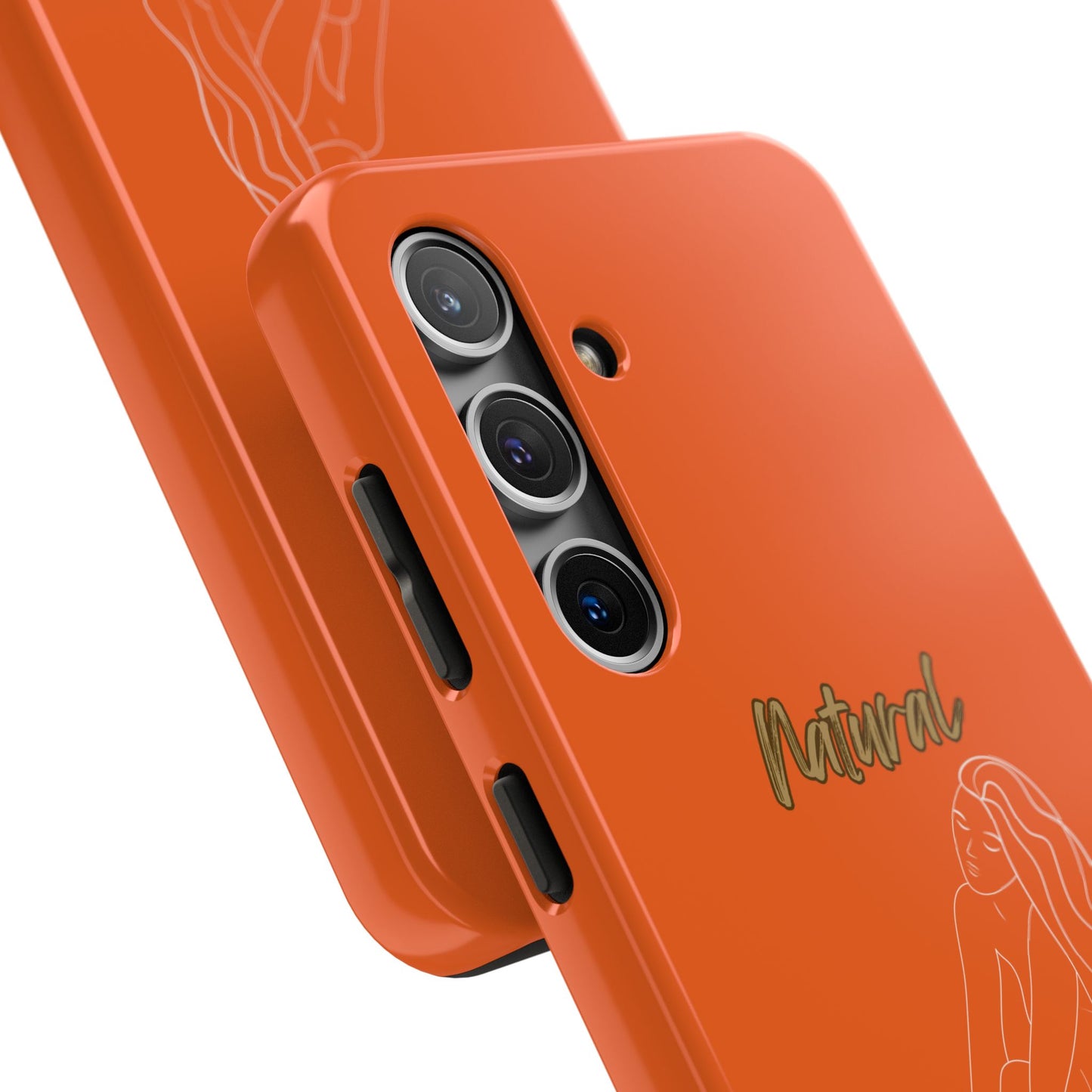 Natural Woman Beauty (WL) Tough Phone Cases ORANGE