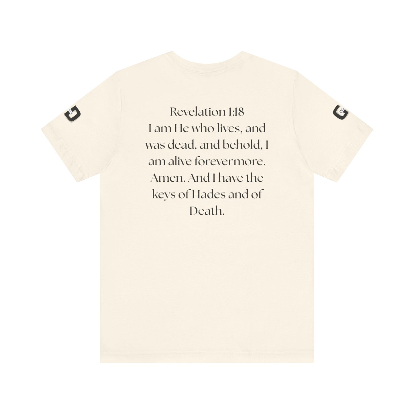 "GOD DID" —(BL) Jesus/Lion Profile