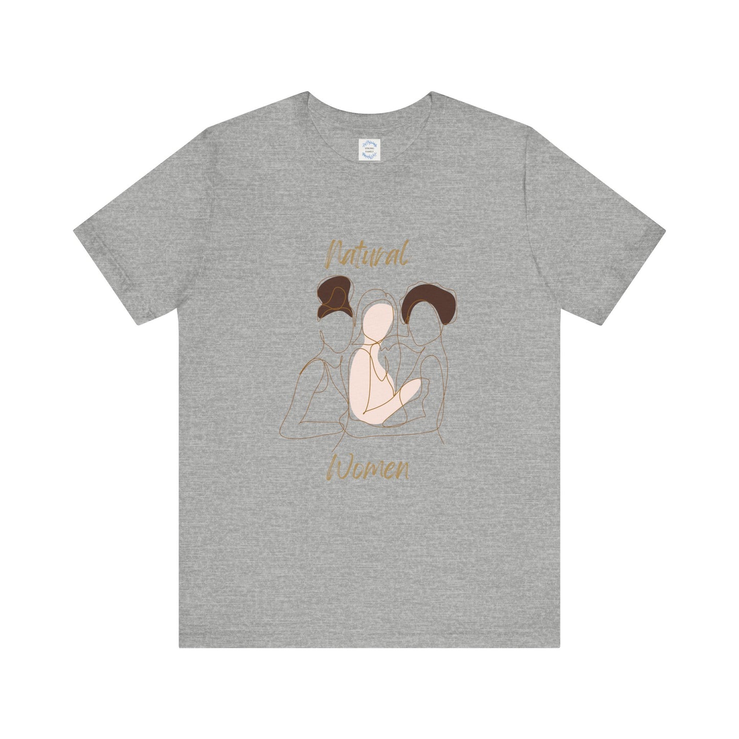Natural Woman Friends Short Sleeve T-Shirt