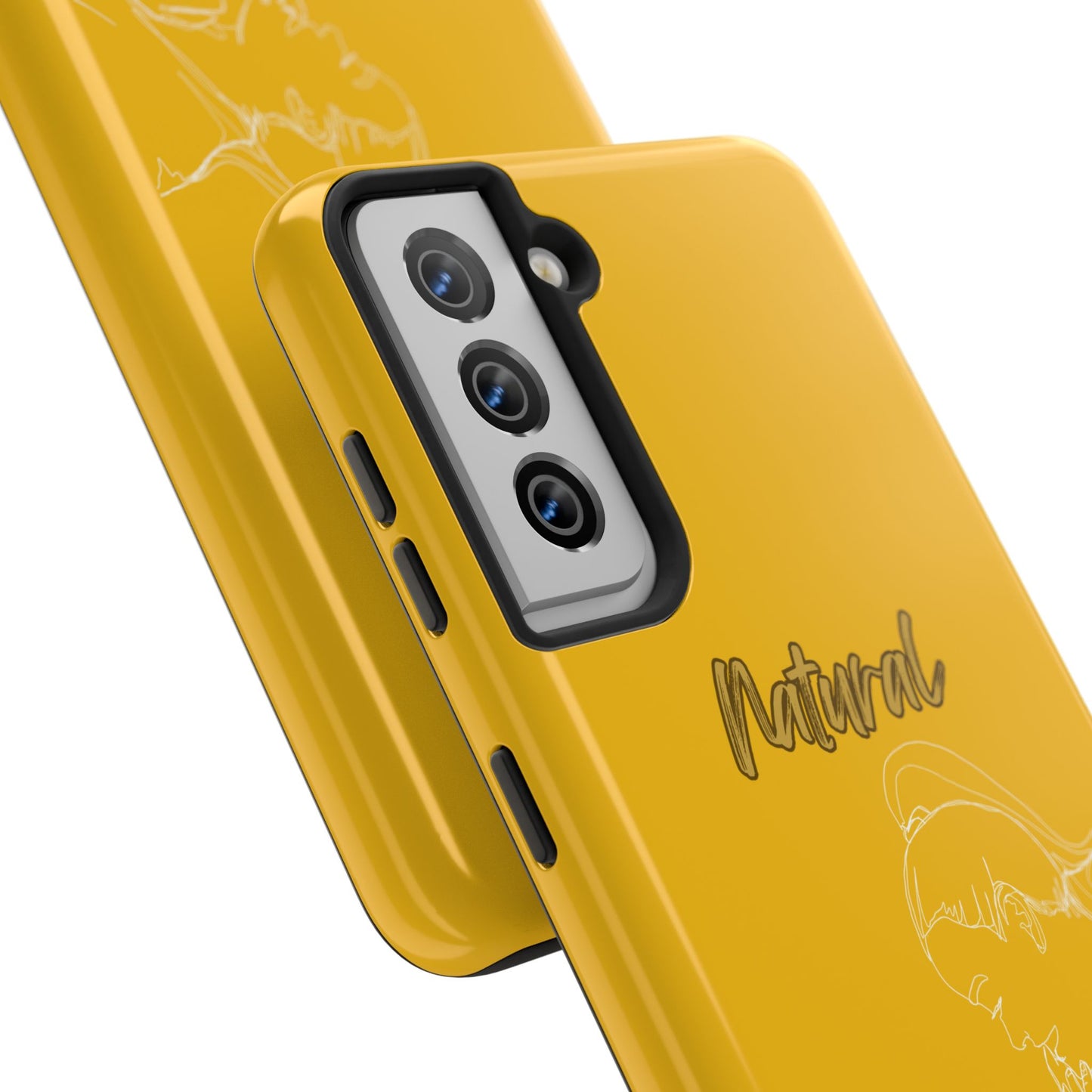 Natural Woman New Life (WL)Tough Phone Cases YELLOW