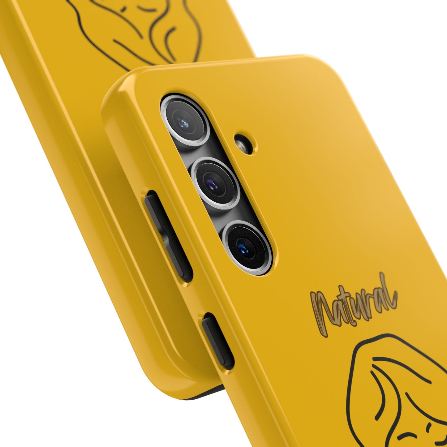 Natural Woman Modest (BL)Tough Phone Cases YELLOW