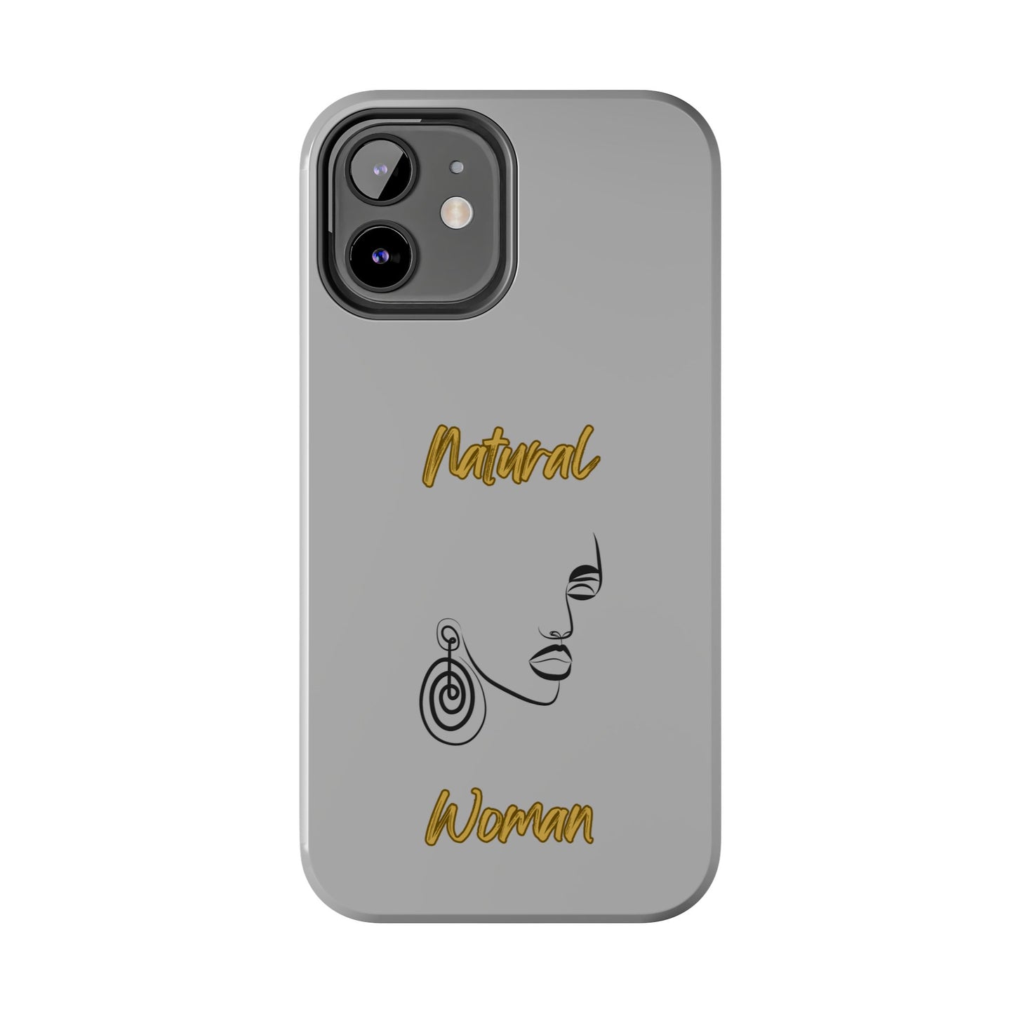 Natural Woman Music In My Soul (BL)Tough Phone Cases LIGHT GREY