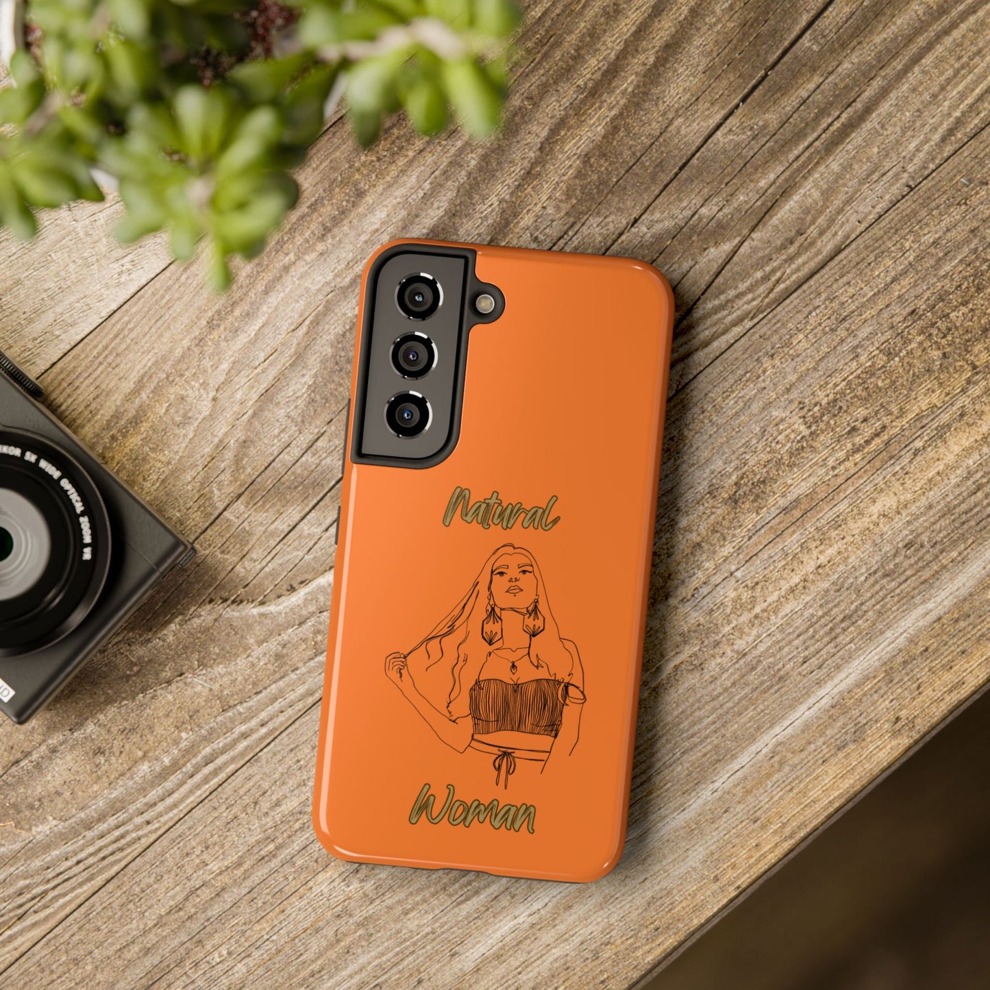 Natural Woman Thinking (BL)Tough Phone Cases CRUSTA