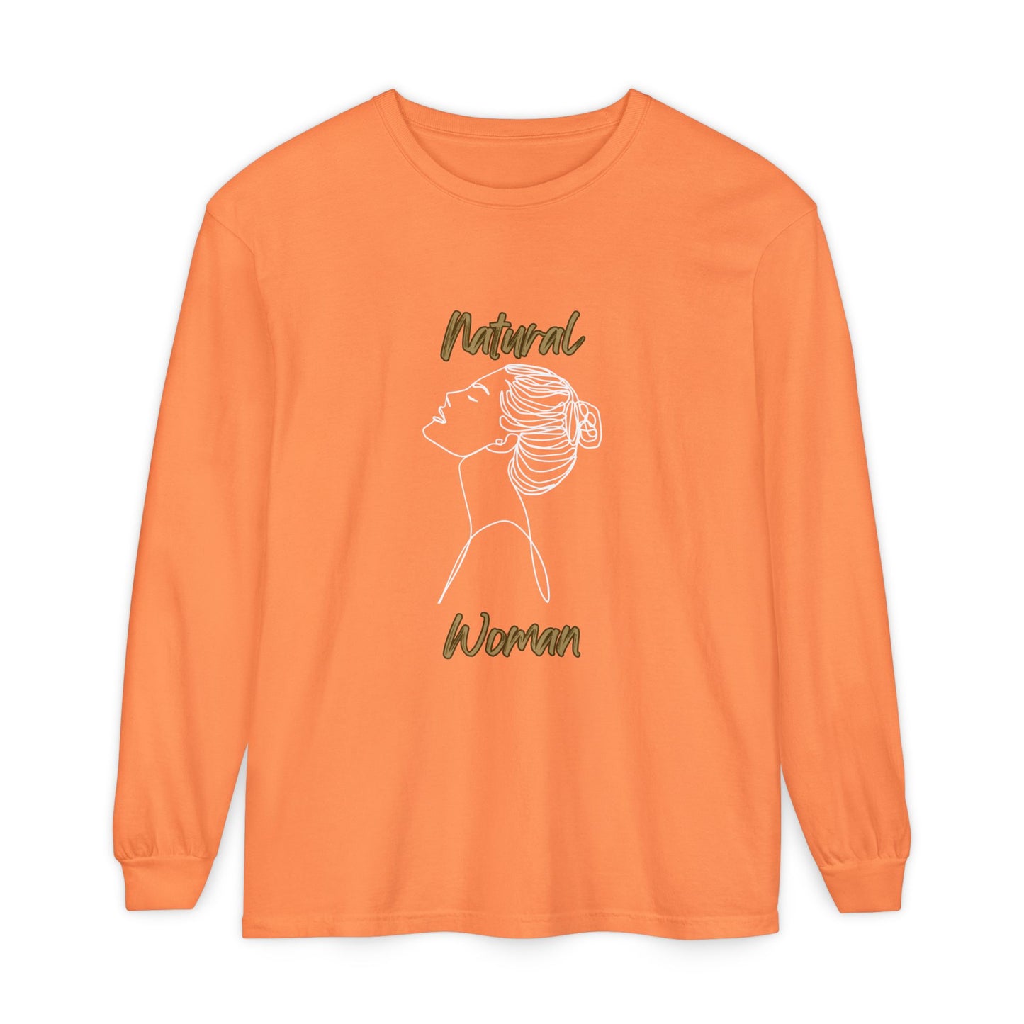 Natural Woman Wet Bun (WL) Long Sleeve T-Shirt